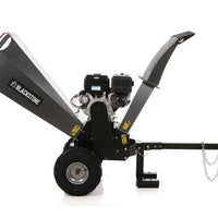 BlackStone BC 1500 LE - Broyeur de branches thermique professionnel - Moteur essence Loncin 12,24 CV Lomibois