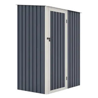 Abri de Jardin en Métal 1.3m² JOY Gris anthracite