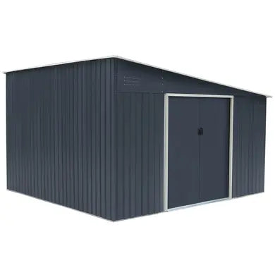 Abri de Jardin Métal 11 m² Adossable