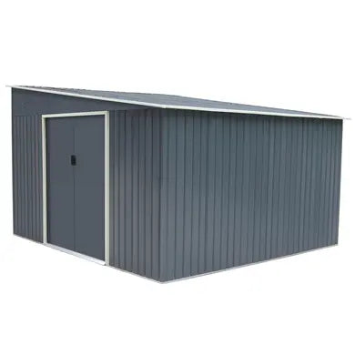 Abri de Jardin Métal 11 m² Adossable