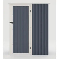 Abri de Jardin en Métal 1.3m² JOY Gris anthracite