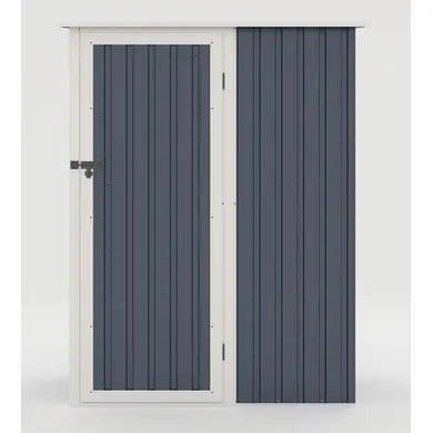 Abri de Jardin en Métal 1.3m² JOY Gris anthracite