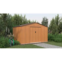 Abri de Jardin Métal Imitation Bois 8,93 m²