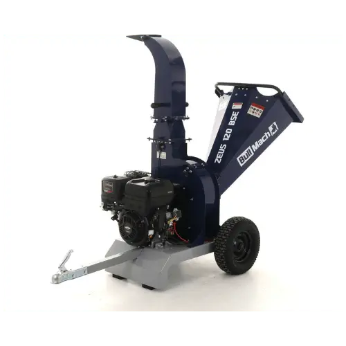 Broyeur thermique professionnel BullMach ZEUS 120 BSE - moteur B&S XR2100 13.5HP avec démarrage électrique-Neuf Lomibois