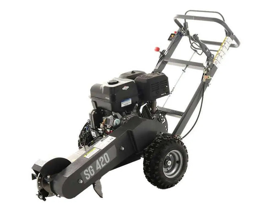 BlackStone-Rogneuse de souches BlackStone SG 420 B&S ES PRO – Moteur B&S XR2100 420cm3 Lomibois