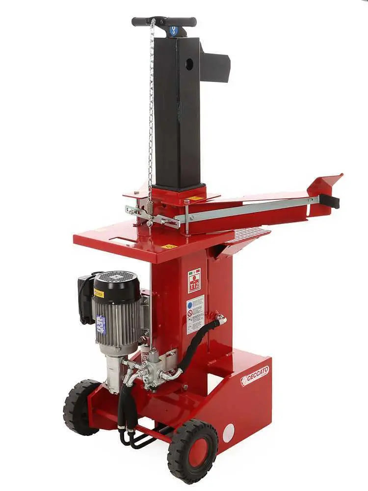 Fendeuse électrique verticale monophasée Ceccato BULL SPLE12 FDP - 12 tonnes - course 540 mm-Neuf Lomibois