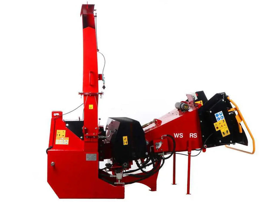 Broyeur de branches à tracteur GeoTech Pro WS52R. Avec rouleaux d'entraînement à commande hydraulique-Neuf Lomibois