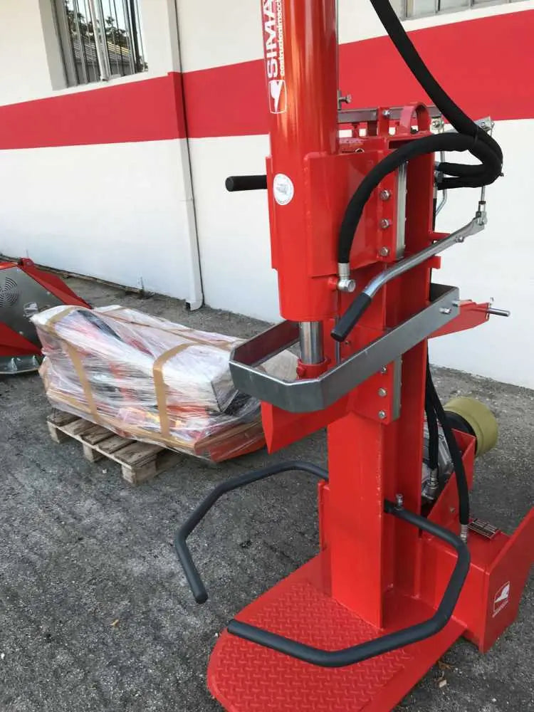 Fendeuse verticale à tracteur 35 T Simatech course 800 hydraulique avec retour automatique-Neuf Lomibois