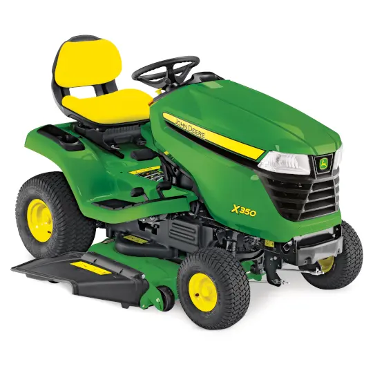 Tondeuse autoportée à éjection latérale X350 Lomibois