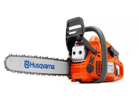 TRONÇONNEUSE HUSQVARNA 445E II (E-SERIES) AVEC 2 CHAINES D'ORIGINE Lomibois