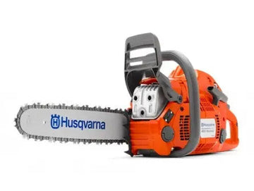 TRONÇONNEUSE HUSQVARNA 455 RANCHER II AVEC 2 CHAINES D'ORIGINE Lomibois