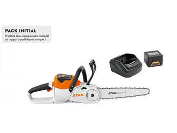 TRONÇONNEUSE STIHL MSA 120 C-B PACK INITIAL AVEC 1 X AK 20 + AL 101 Lomibois