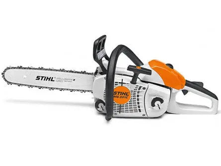 TRONÇONNEUSE STIHL MS 201 C-M AVEC 2 CHAINES D'ORIGINE Lomibois