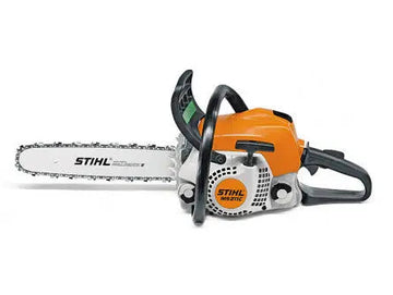 TRONÇONNEUSE STIHL MS 211 CBE AVEC 2 CHAINES D'ORIGINE Lomibois